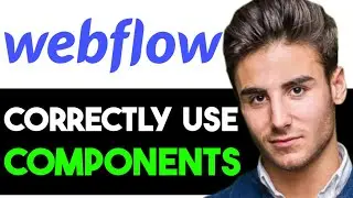 HOW TO CORRECTLY USE COMPONENTS IN WEBFLOW 2024! (FULL GUIDE)