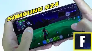 Samsung S24 Fortnite MobileTest 2024 With Battery Test