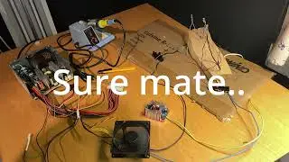 The sketchiest electronics I've done. But the battery is charging. Dr Pluring Builds a battery.Part7