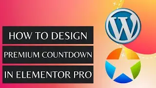 How to Style Premium Countdown Widget in Elementor | Elementor Tutorial - 2020