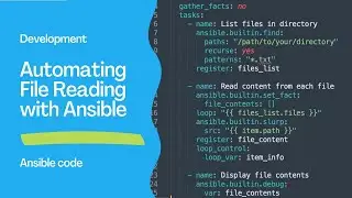 Automating File Reading with Ansible