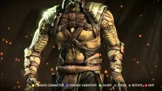 Mortal Kombat X - Extra/Kollection - Character Viewer - Reptile