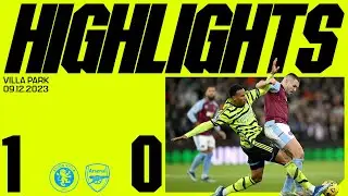 HIGHLIGHTS | Aston Villa vs Arsenal (1-0) | Premier League