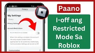 Paano I-off ang Restricted Mode Sa Roblox (2024)| Huwag paganahin ang Restricted Mode sa Roblox