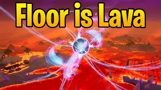 Floor is Lava LTM is back in Fortnite! (Gameplay)