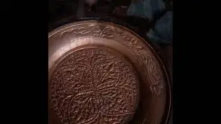 kashmiri copper design #copper #art #carvings #viral #handmade #carving #woodworking #kashmiriwork