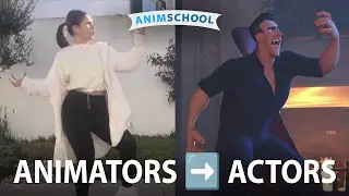 Animators Become Actors