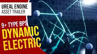 UE5 l Dynamic Electric and Lightning VFX Pack l Unreal Engine 5 (Trailer)