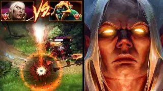 GRANDMASTER INVOKER vs GRANDMASTER HUSKAR MID | Dota 2 Invoker