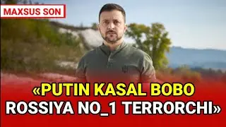 ZELENSKIYDAN PUTINGA HAQORAT TO'LA BAYONOT | #MAXSUSSON