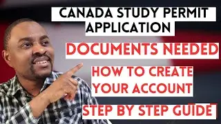 How to APPLY For Canada STUDY VISA | Canada STUDY PERMIT Application (Step-By-Step Guide) in 2024