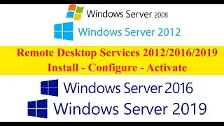 🔥 Terminal Server 2012/2016 - настройка и активация