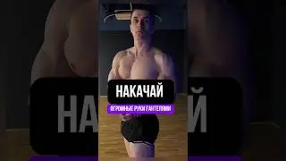 Накачай огромные руки гантелями 🔥 #gymmotivation #спорт  #тренировкавзале #shorts