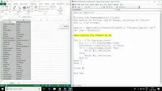 24. Excel VBA: Writing In Text File from Excel
