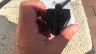 1-Foot 15 Amp Household AC Plug to 20 Amp T Blade Adapter Cable,14AWG  20 Amp Plug Adapter Cord