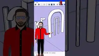 l Google Sketchup ll Follow ME Command in Google Sketchup