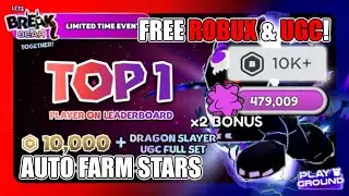 [FREE ROBUX & UGC!] PLAYGROUND: Break the Bear Script Hack • Auto Farm Stars [Roblox 2024]