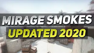 CS:GO - Essential Mirage Smokes UPDATED 2020