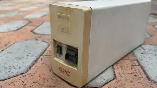 Восстановил старого динозавра. Ремонт APC Back UPS 500