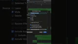 How to fade tracks on Logic Pro X