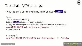 Linux device driver lecture 2 : Toolchain setup