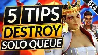 5 SOLO TIPS That Will Make You RANK UP in Season 14 - Apex Legends Guide