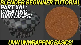 Intro to Blender Part XIII : Creating UVW Maps