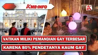 VATIKAN MILIKI PEMANDIAN & SAUNA GAY TERBESAR DI EROPA KARENA 80% PENDETANYA KAUM GAY