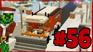Minecraft Tutorial Как построить Снегоуборочный автомобиль Bonus #56 Гринч продолжает всё портить??