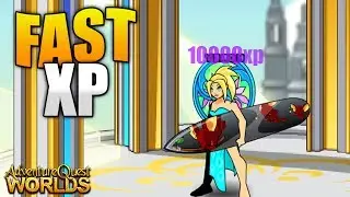 10000xp Per 1min! Best way to Farm XP in AQW (Member) Fastest in the Game? AdventureQuest Worlds