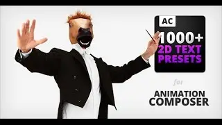 2D Text Preset Pack for Animation Composer - After Effects Template - Videohive