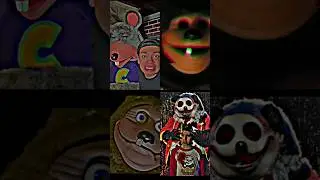 Wich Haunted Animatronic is the scariest? #neverbealone #thehug #chuckecheese #shorts #fnaf #pandory