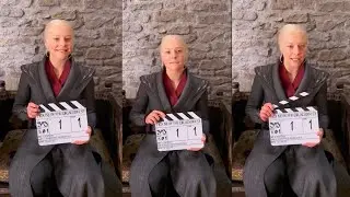 House Of The Dragon S3: Emma D'Arcy Aka Queen  Rhaenyra's Official Announcement Video On Shooting S3