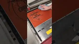 Creating a Unique Basketball Award! #shorts #basketball #laserengraving #leatherette