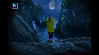Photoshop Moon Light Effect in Photoshop Manipulation