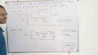 Gate 2021 Electrical (EE) Solutions | Transient Analysis | RL circuit #Gate2024