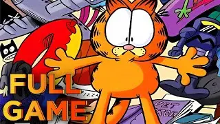 Garfield (2004) (PS2) | FULL walkthrough, gameplay, movie (No Commentary)