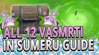 All 12 Vasmrti Locations in Sumeru FAST ROUTE GUIDE +TIMESTAMPS | Genshin Impact 3.0