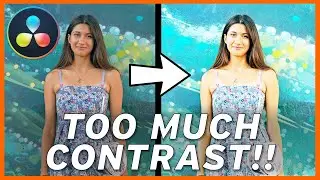 Too much CONTRAST on my Imports - SOLUTION [Davinci Resolve 17]