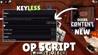 *NEW* Doors Script | Pastebin 2025 | |Auto Unlock All Dors, Anti Monsters, Door ESP, Monster Allert|