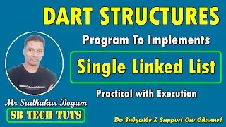 Single Linked List Program with Execution (Practical) | Single Linked List | Data Structures