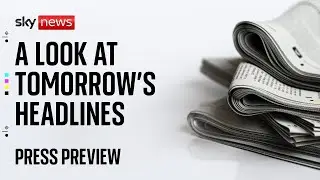 📰 Sky News Press Preview | Friday 6 September