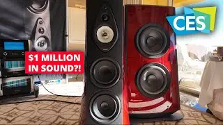 *NEW* Sonus Faber Suprema Speakers & McIntosh MC2.1KW Monoblock Amplifiers CES 2024