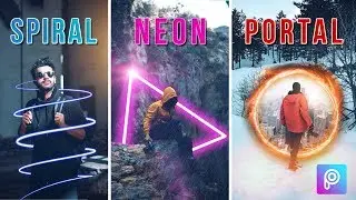 NEON - PORTAL Efektleri Nasıl Yapılır ? | Picsart Tutorial