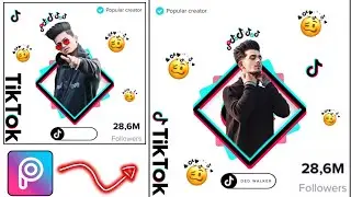 Tiktok Dp Photo Editing🔥 - Picsart Photo Editing Tutorial - New Tiktok Concept - Xyaa Edits