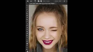 How to Fix Uneven Eyes in Photoshop #shorts