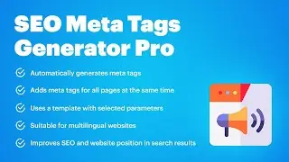 CS-Cart SEO Meta Tags Generator Pro - create Title, Description and Keyword for your website pages