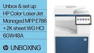 Install the dual cassette feeder | HP Color LaserJet Managed MFP E786 Printer series | HP Support