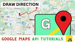 Google Map Javascript Api Draw Directions