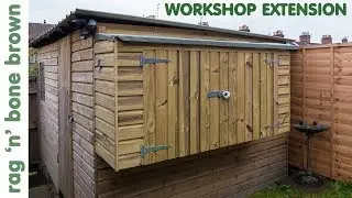 Building The Workshop Shed Extension (part 1 of 2)